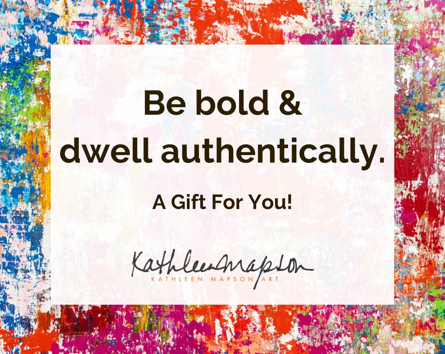 Kathleen Mapson Art - Gift Card